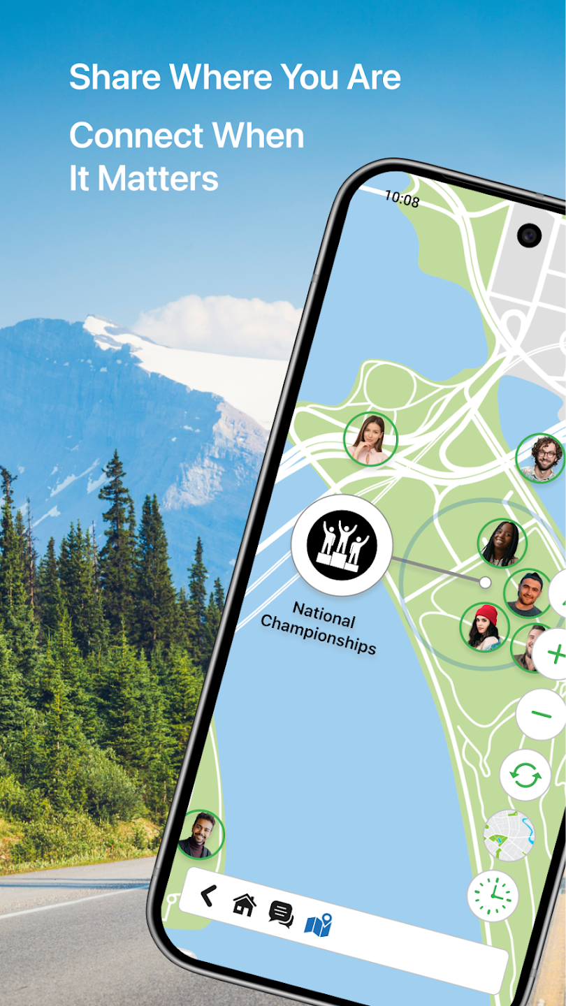 Geoshare app — privacy-first live location sharing